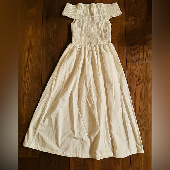 Free People Ceci Smocked Midi Dress - Picture 4 of 6